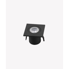 ECO MINI SPOT DE EMBUTIR LED QUADRADO 3000K 1,2W BIVOLT 3,75X3,75X2,9CM POLICARBONATO PRETO | OPUS LED ECO 34409 ECO MINI SPOT DE EMBUTIR LED QUADRADO 3000K 1,2W BIVOLT 3,75X3,75X2,9CM POLICARBONATO PRETO | OPUS LED ECO 34409
