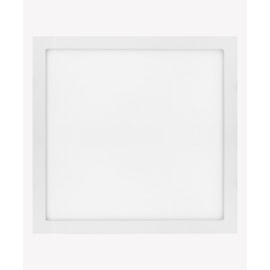 ECO PAINEL DE SOBREPOR LED QUADRADO 3000K 30W BIVOLT 40,8X40,8X0,8CM ALUMÍNIO BRANCO | OPUS LED OPS 32597