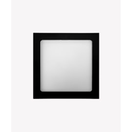 ECO PAINEL DE SOBREPOR LED QUADRADO 4000K 18W BIVOLT 21,7X21,7X2,5CM ALUMÍNIO PRETO  | OPUS LED OPS 82093 ECO PAINEL DE SOBREPOR LED QUADRADO 4000K 18W BIVOLT 21,7X21,7X2,5CM ALUMÍNIO PRETO  | OPUS LED OPS 82093