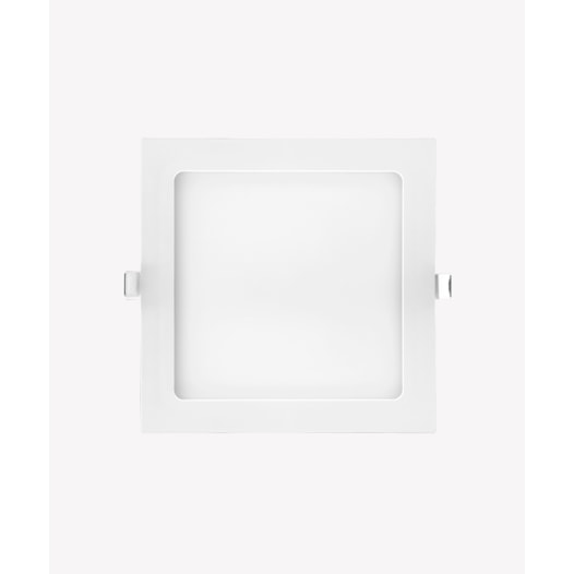 ECO PAINEL LUMINÁRIA DE EMBUTIR LED QUADRADO 4000K 18W BIVOLT 21,7X21,7X2,5CM ALUMÍNIO BRANCO | OPUS LED ECO 30142 ECO PAINEL LUMINÁRIA DE EMBUTIR LED QUADRADO 4000K 18W BIVOLT 21,7X21,7X2,5CM ALUMÍNIO BRANCO | OPUS LED ECO 30142