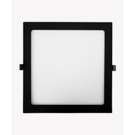 ECO PAINEL LUMINÁRIA DE EMBUTIR LED QUADRADO 4000K 24W BIVOLT 29,2X29,2X2,5CM POLICARBONATO PRETO | OPUS LED OPS 82079 ECO PAINEL LUMINÁRIA DE EMBUTIR LED QUADRADO 4000K 24W BIVOLT 29,2X29,2X2,5CM POLICARBONATO PRETO | OPUS LED OPS 82079