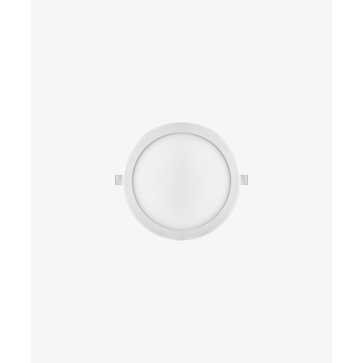ECO PAINEL LUMINÁRIA DE EMBUTIR LED REDONDO 6500K 12W BIVOLT 16,8X2,8CM ALUMÍNIO BRANCO | OPUS LED OPS 33808 ECO PAINEL LUMINÁRIA DE EMBUTIR LED REDONDO 6500K 12W BIVOLT 16,8X2,8CM ALUMÍNIO BRANCO | OPUS LED OPS 33808