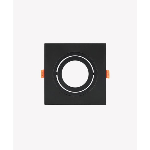 ECO SPOT DE EMBUTIR FACE PLANA QUADRADO DIRECIONÁVEL 1XAR70 13X13X2,7CM POLICARBONATO PRETO | OPUS LED OPS 83458 ECO SPOT DE EMBUTIR FACE PLANA QUADRADO DIRECIONÁVEL 1XAR70 13X13X2,7CM POLICARBONATO PRETO | OPUS LED OPS 83458