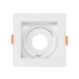 ECO SPOT DE EMBUTIR FACE PLANA QUADRADO DIRECIONÁVEL 1XMR11 7,5X7,5X2,6CM POLICARBONATO BRANCO | OPUS LED OPS 83380 ECO SPOT DE EMBUTIR FACE PLANA QUADRADO DIRECIONÁVEL 1XMR11 7,5X7,5X2,6CM POLICARBONATO BRANCO | OPUS LED OPS 83380