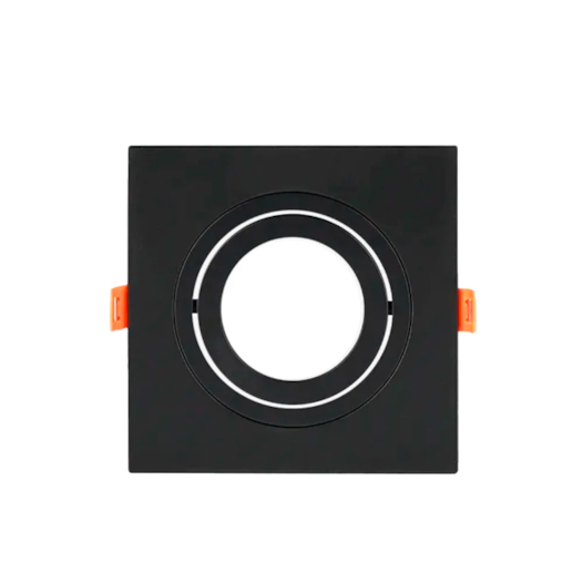 ECO SPOT DE EMBUTIR FACE PLANA QUADRADO DIRECIONÁVEL 1XMR11 7,5X7,5X2,6CM POLICARBONATO PRETO | OPUS LED OPS 83397 ECO SPOT DE EMBUTIR FACE PLANA QUADRADO DIRECIONÁVEL 1XMR11 7,5X7,5X2,6CM POLICARBONATO PRETO | OPUS LED OPS 83397