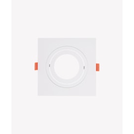 ECO SPOT DE EMBUTIR FACE PLANA QUADRADO DIRECIONÁVEL 1XPAR20 13X13X2,7CM POLICARBONATO BRANCO | OPUS LED OPS 83427 ECO SPOT DE EMBUTIR FACE PLANA QUADRADO DIRECIONÁVEL 1XPAR20 13X13X2,7CM POLICARBONATO BRANCO | OPUS LED OPS 83427
