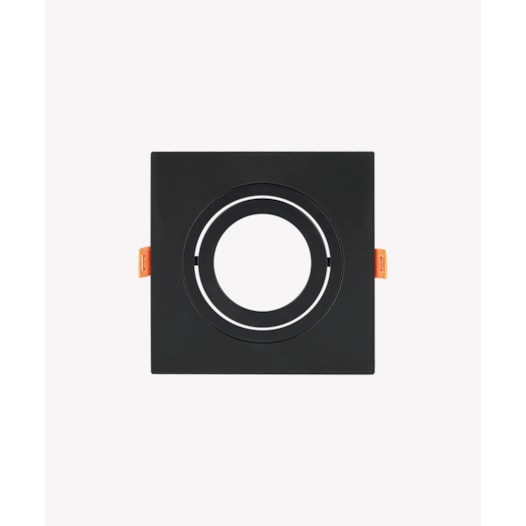 ECO SPOT DE EMBUTIR FACE PLANA QUADRADO DIRECIONÁVEL 1XPAR20 13X13X2,7CM POLICARBONATO PRETO | OPUS LED OPS 83434 ECO SPOT DE EMBUTIR FACE PLANA QUADRADO DIRECIONÁVEL 1XPAR20 13X13X2,7CM POLICARBONATO PRETO | OPUS LED OPS 83434