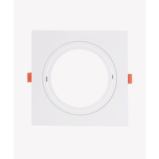 ECO SPOT DE EMBUTIR FACE PLANA QUADRADO DIRECIONÁVEL 1XPAR30 17X17X2,7CM POLICARBONATO BRANCO | OPUS LED OPS 83489 ECO SPOT DE EMBUTIR FACE PLANA QUADRADO DIRECIONÁVEL 1XPAR30 17X17X2,7CM POLICARBONATO BRANCO | OPUS LED OPS 83489