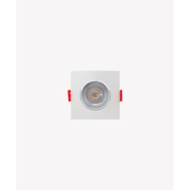 ECO SPOT DE EMBUTIR LED QUADRADO 3000K 3W BIVOLT 7,4X7,4X2,5CM POLICARBONATO BRANCO | OPUS LED ECO 32993 ECO SPOT DE EMBUTIR LED QUADRADO 3000K 3W BIVOLT 7,4X7,4X2,5CM POLICARBONATO BRANCO | OPUS LED ECO 32993