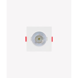 ECO SPOT DE EMBUTIR LED QUADRADO 3000K 5W BIVOLT 8,6X8,6X2,5CM POLICARBONATO BRANCO | OPUS LED OPS 32702 ECO SPOT DE EMBUTIR LED QUADRADO 3000K 5W BIVOLT 8,6X8,6X2,5CM POLICARBONATO BRANCO | OPUS LED OPS 32702