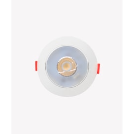 ECO SPOT DE EMBUTIR LED REDONDO 4000K 7W BIVOLT 10,5X3,1CM POLICARBONATO BRANCO | OPUS LED OPS 38773 ECO SPOT DE EMBUTIR LED REDONDO 4000K 7W BIVOLT 10,5X3,1CM POLICARBONATO BRANCO | OPUS LED OPS 38773