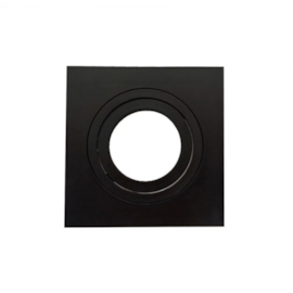 ECO SPOT DE EMBUTIR QUADRADO NOFRAME 1XAR111 21,4X14,8X3,5CM POLICARBONATO PRETO | OPUS LED OPS 82574 ECO SPOT DE EMBUTIR QUADRADO NOFRAME 1XAR111 21,4X14,8X3,5CM POLICARBONATO PRETO | OPUS LED OPS 82574