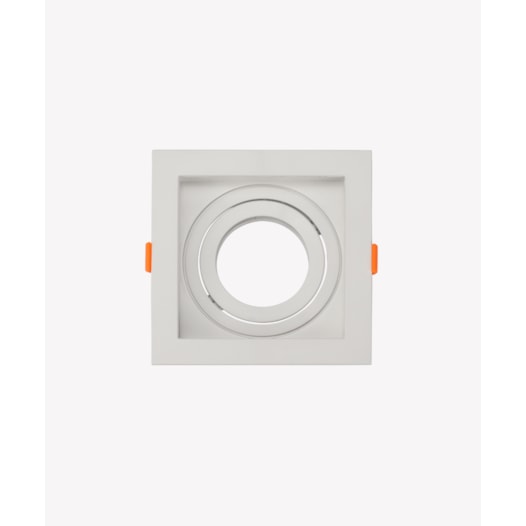 ECO SPOT DE EMBUTIR RECUADO QUADRADO DIRECIONÁVEL PAR20 13X13X4,35CM POLICARBONATO BRANCO | OPUS LED OPS 80310 ECO SPOT DE EMBUTIR RECUADO QUADRADO DIRECIONÁVEL PAR20 13X13X4,35CM POLICARBONATO BRANCO | OPUS LED OPS 80310