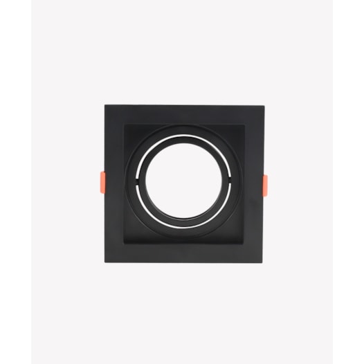 ECO SPOT DE EMBUTIR RECUADO QUADRADO FACHO ORIENTÁVEL AR70 13X13X4,3CM POLICARBONATO PRETO | OPUS LED ECO 81164 ECO SPOT DE EMBUTIR RECUADO QUADRADO FACHO ORIENTÁVEL AR70 13X13X4,3CM POLICARBONATO PRETO | OPUS LED ECO 81164