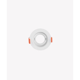 ECO SPOT DE EMBUTIR RECUADO REDONDO FACHO ORIENTÁVEL 1XMR16 10,2X4,1CM POLICARBONATO BRANCO | OPUS LED OPS 82154 ECO SPOT DE EMBUTIR RECUADO REDONDO FACHO ORIENTÁVEL 1XMR16 10,2X4,1CM POLICARBONATO BRANCO | OPUS LED OPS 82154