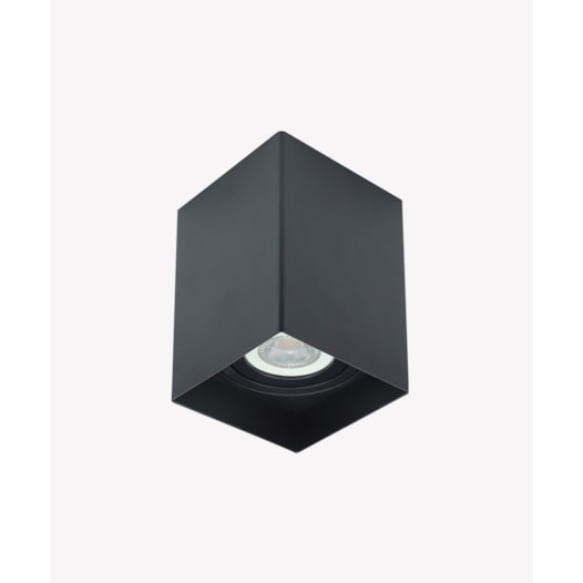 ECO SPOT DE SOBREPOR QUADRADO FACHO DIRECIONÁVEL 1XPAR20 15X11X11CM POLICARBONATO PRETO | OPUS LED OPS 81560 ECO SPOT DE SOBREPOR QUADRADO FACHO DIRECIONÁVEL 1XPAR20 15X11X11CM POLICARBONATO PRETO | OPUS LED OPS 81560