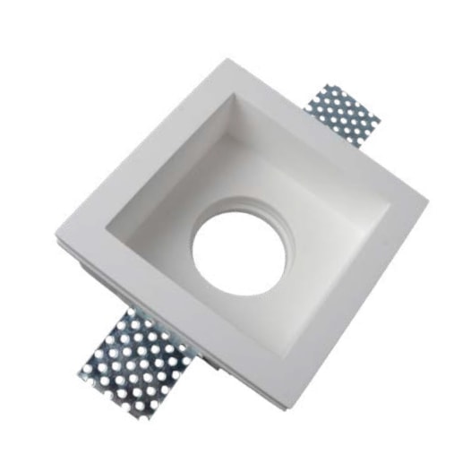 EMBUTIDO DE GESSO QUADRADO MR16 11,8X11,8X5CM | PIX ILUMINAÇÃO 36506762 EMBUTIDO DE GESSO QUADRADO MR16 11,8X11,8X5CM | PIX ILUMINAÇÃO 36506762