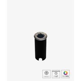EMBUTIDO DE SOLO 2700K 1,5W 15° BIVOLT 3,9X5,3CM ALUMÍNIO E POLICARBONATO INOX  | OPUS LED OPS 30203 EMBUTIDO DE SOLO 2700K 1,5W 15° BIVOLT 3,9X5,3CM ALUMÍNIO E POLICARBONATO INOX  | OPUS LED OPS 30203