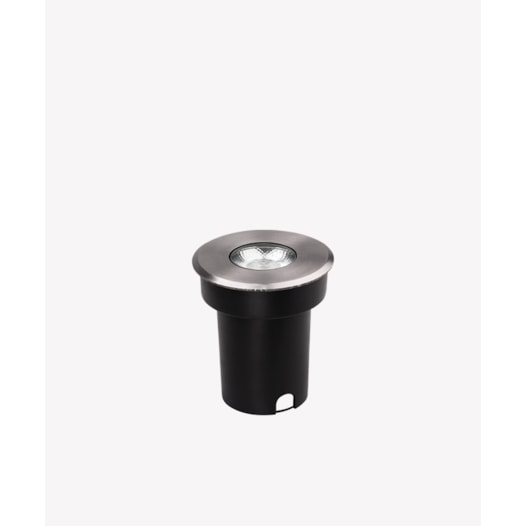 EMBUTIDO DE SOLO 3000K 3W 24° BIVOLT 7,5X6,5CM INOX E POLICARBONATO | OPUS LED OPS 87425 EMBUTIDO DE SOLO 3000K 3W 24° BIVOLT 7,5X6,5CM INOX E POLICARBONATO | OPUS LED OPS 87425