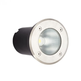 EMBUTIDO DE SOLO CHÃO LED 30° 3000K 5W BIVOLT PRATA | PIX ILUMINAÇÃO 36506703