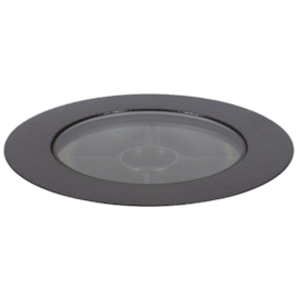 EMBUTIDO DE SOLO CHÃO LED FLAT IN REDONDO COM ANTI-OFUSCANTE PRETO TEXTURIZADO IRC>80 6W 2700K | INTERLIGHT 3649-12V-AB- EMBUTIDO DE SOLO CHÃO LED FLAT IN REDONDO COM ANTI-OFUSCANTE PRETO TEXTURIZADO IRC>80 6W 2700K | INTERLIGHT 3649-12V-AB-
