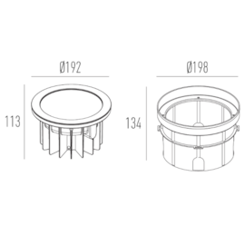 EMBUTIDO DE SOLO CHÃO LED FLAT IN REDONDO COM ANTI-OFUSCANTE PRETO TEXTURIZADO IRC>90 15W 2700K | INTERLIGHT 3691-AB-S EMBUTIDO DE SOLO CHÃO LED FLAT IN REDONDO COM ANTI-OFUSCANTE PRETO TEXTURIZADO IRC>90 15W 2700K | INTERLIGHT 3691-AB-S