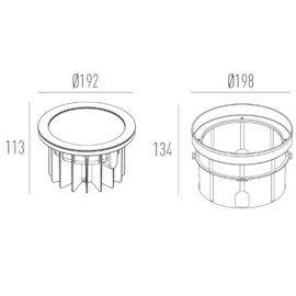 EMBUTIDO DE SOLO CHÃO LED FLAT IN REDONDO COM ANTI-OFUSCANTE PRETO TEXTURIZADO IRC>90 28W 3000K | INTERLIGHT 3695-AB-S EMBUTIDO DE SOLO CHÃO LED FLAT IN REDONDO COM ANTI-OFUSCANTE PRETO TEXTURIZADO IRC>90 28W 3000K | INTERLIGHT 3695-AB-S