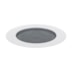 EMBUTIDO DE SOLO CHÃO LED FLAT IN REDONDO EXTERNO PRETO TEXTURIZADO IRC>80 8W 2700K | INTERLIGHT 3649-FE-S