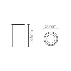 EMBUTIDO DE SOLO CHÃO LED GARDEN REDONDO EXTERNO 2700K 1,8W 12V Ø5X4,8CM METAL PRATA | ROMALUX 10138 EMBUTIDO DE SOLO CHÃO LED GARDEN REDONDO EXTERNO 2700K 1,8W 12V Ø5X4,8CM METAL PRATA | ROMALUX 10138