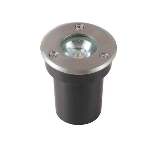 EMBUTIDO DE SOLO CHÃO LED VINNE REDONDO ANTI-OFUSCANTE 3000K 5W BIVOLT PRETO | NORDECOR 6312 EMBUTIDO DE SOLO CHÃO LED VINNE REDONDO ANTI-OFUSCANTE 3000K 5W BIVOLT PRETO | NORDECOR 6312