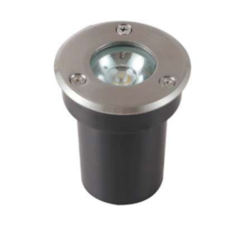 EMBUTIDO DE SOLO CHÃO LED VINNE REDONDO ANTI-OFUSCANTE 3000K 5W BIVOLT PRETO | NORDECOR 6312 EMBUTIDO DE SOLO CHÃO LED VINNE REDONDO ANTI-OFUSCANTE 3000K 5W BIVOLT PRETO | NORDECOR 6312