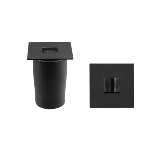 EMBUTIDO DE SOLO LED LINE QUADRADO 6W 3000K IP67 4G BIVOLT - PRETO | STELLA STH20725/30 EMBUTIDO DE SOLO LED LINE QUADRADO 6W 3000K IP67 4G BIVOLT - PRETO | STELLA STH20725/30