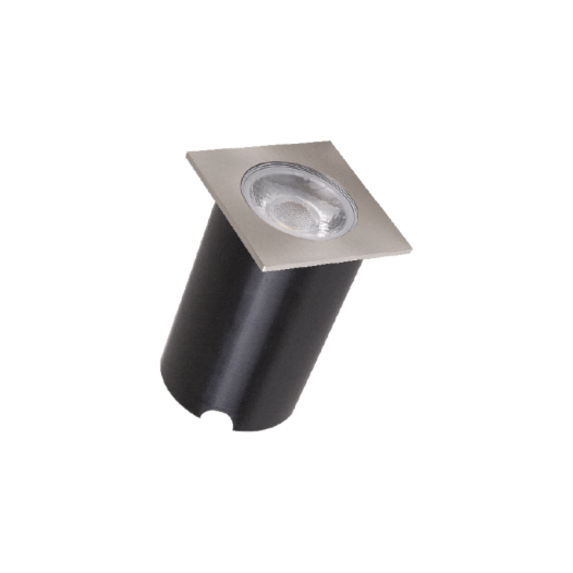 EMBUTIDO DE SOLO QUADRADO INOX 4,5W 2700K | ROMALUX 10075 EMBUTIDO DE SOLO QUADRADO INOX 4,5W 2700K | ROMALUX 10075