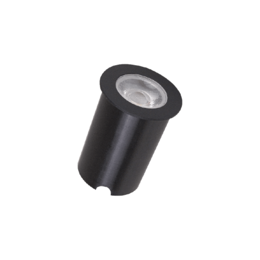 EMBUTIDO DE SOLO REDONDO PRETO 4,5W 2700K | ROMALUX 10032A EMBUTIDO DE SOLO REDONDO PRETO 4,5W 2700K | ROMALUX 10032A