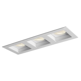 EMBUTIDO FLAT 3X PAR16 LED 9X25X8,5CM | NEWLINE IN65032 EMBUTIDO FLAT 3X PAR16 LED 9X25X8,5CM | NEWLINE IN65032