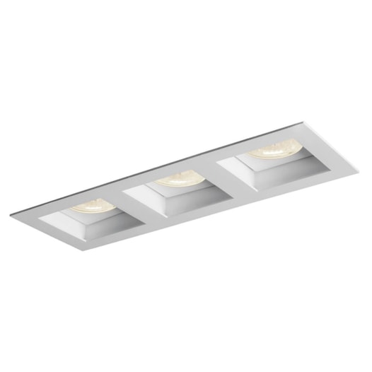 EMBUTIDO FLAT 3X PAR20 LED 11X31X13CM | NEWLINE IN65033