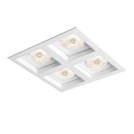 EMBUTIDO FLAT 4X AR70 LED21X21X8,5CM | NEWLINE IN65144