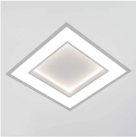 EMBUTIDO NEW CHESS LED 490X490MM 33,6W 3000K BIVOLT | NEWLINE - 502LED3 EMBUTIDO NEW CHESS LED 490X490MM 33,6W 3000K BIVOLT | NEWLINE - 502LED3