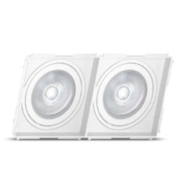 EMBUTIDO NO FRAME 2X AR111 BRANCO | SAVEENERGY SE-330.2096 EMBUTIDO NO FRAME 2X AR111 BRANCO | SAVEENERGY SE-330.2096
