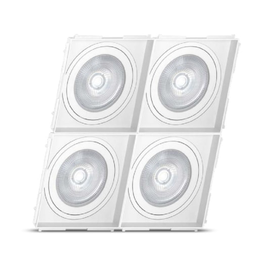 EMBUTIDO NO FRAME 4X AR111 | SAVEENERGY SE-330.2098 EMBUTIDO NO FRAME 4X AR111 | SAVEENERGY SE-330.2098