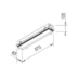 EMBUTIDO NO FRAME II 16W 3000K 127/220V 573X83X103MM | NEWLINE 615LED3