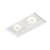 EMBUTIDO NO FRAME II 2X PAR16 LED 9,6X19,8X9CM | NEWLINE IN60322 EMBUTIDO NO FRAME II 2X PAR16 LED 9,6X19,8X9CM | NEWLINE IN60322