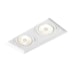 EMBUTIDO NO FRAME II 2X PAR16 LED 9,6X19,8X9CM | NEWLINE IN60322