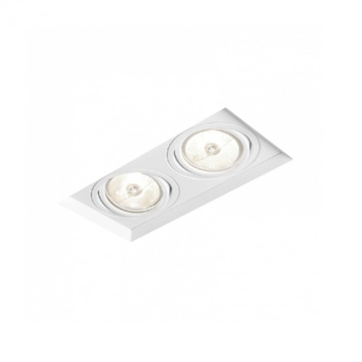 EMBUTIDO NO FRAME II 2X PAR20 LED 9,6X19,8X13CM | NEWLINE IN60332 EMBUTIDO NO FRAME II 2X PAR20 LED 9,6X19,8X13CM | NEWLINE IN60332