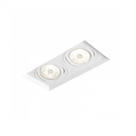 EMBUTIDO NO FRAME II 2X PAR20 LED 9,6X19,8X13CM | NEWLINE IN60332 EMBUTIDO NO FRAME II 2X PAR20 LED 9,6X19,8X13CM | NEWLINE IN60332