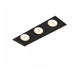 EMBUTIDO NO FRAME II 3X AR111 LED 13,6X42,6X10CM | NEWLINE IN61353 EMBUTIDO NO FRAME II 3X AR111 LED 13,6X42,6X10CM | NEWLINE IN61353