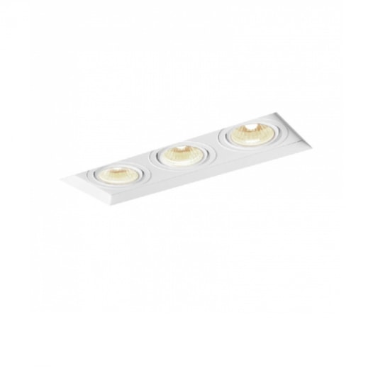 EMBUTIDO NO FRAME II 3X AR70 LED 9,6X30,3X10CM | NEWLINE IN61343 EMBUTIDO NO FRAME II 3X AR70 LED 9,6X30,3X10CM | NEWLINE IN61343
