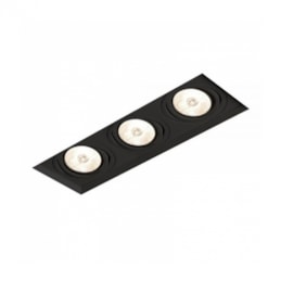 EMBUTIDO NO FRAME II 3X PAR20 LED 9,6X30,3X13CM | NEWLINE IN60333 EMBUTIDO NO FRAME II 3X PAR20 LED 9,6X30,3X13CM | NEWLINE IN60333