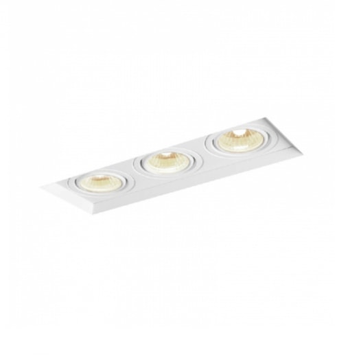 EMBUTIDO NO FRAME II 3X PAR20 LED 9,6X30,3X13CM | NEWLINE IN60333