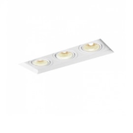 EMBUTIDO NO FRAME II 3X PAR30 LED 13,6X42,6X16CM | NEWLINE IN60363 EMBUTIDO NO FRAME II 3X PAR30 LED 13,6X42,6X16CM | NEWLINE IN60363